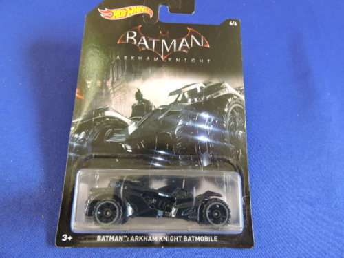 Hot Wheels BATMAN ARKHAM KNIGHT BATMOBILE 6/6 colour collector pictorial long card.