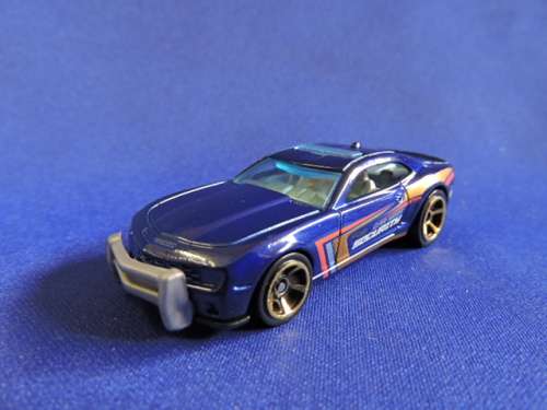 Hot Wheels CHEVROLET Car Meet Security (Blue) Loose # HW BLOW OUT SALE #