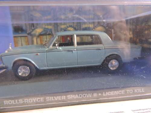 James Bond 007 series Rolls Royce Silver Shadow 11 License to Kill....