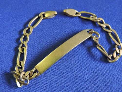 9ct Gold Name Bracelet