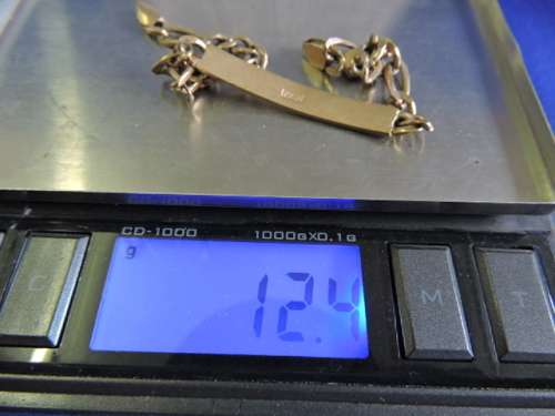 9ct Gold Name Bracelet