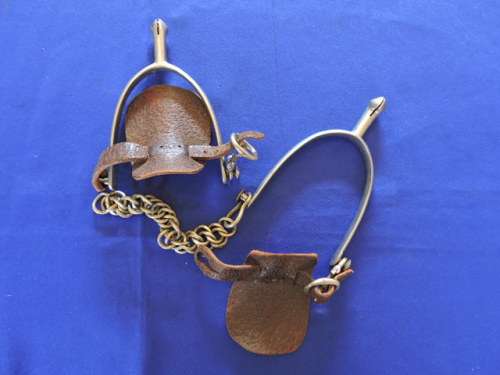 Vintage horse riding spurs