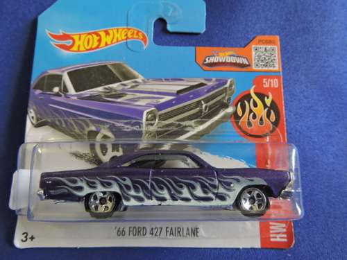 Hot Wheels FORD 427 Fairlane ( Purple white flames )