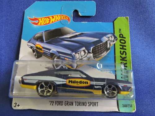Hot Wheels FORD Gran Torino Sport ( Blue Milodon )