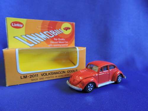 Lintoy Volkswagen VW 1200 LS Mint in Box like Hot wheels and Matchbox..