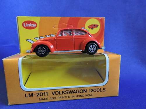 Lintoy Volkswagen VW 1200 LS Mint in Box like Hot wheels and Matchbox..