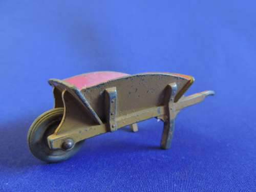 DINKY TOYS Meccano Ltd WHEEL BARROW 105B like Corgi Toys