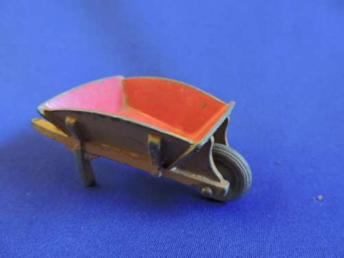 DINKY TOYS Meccano Ltd WHEEL BARROW 105B like Corgi Toys