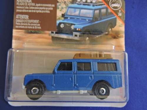 Matchbox LAND ROVER Gen 2 (Blue Safari) Like Hot Wheels.....
