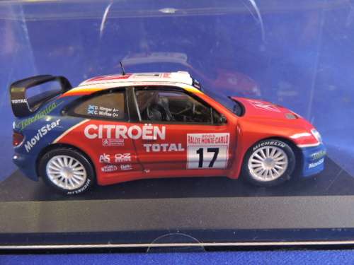 Citroen Xsara WRC McRae and Ringer Monte Carlo racing 2003 rally 1:43.REDUCED.