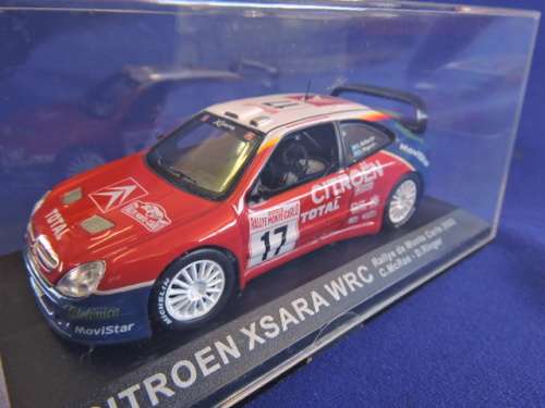 Citroen Xsara WRC McRae and Ringer Monte Carlo racing 2003 rally 1:43.REDUCED.