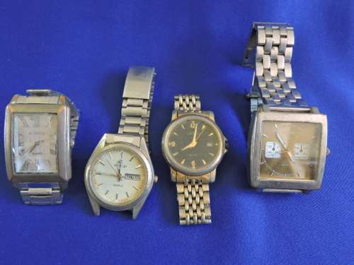 Wrist watch Job Lot of 4 - Untested