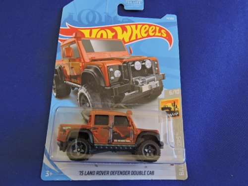 Hot Wheels Land Rover Defender 110 Double Cab (Bronze Camo)  # BAKKIE BONANZA #......