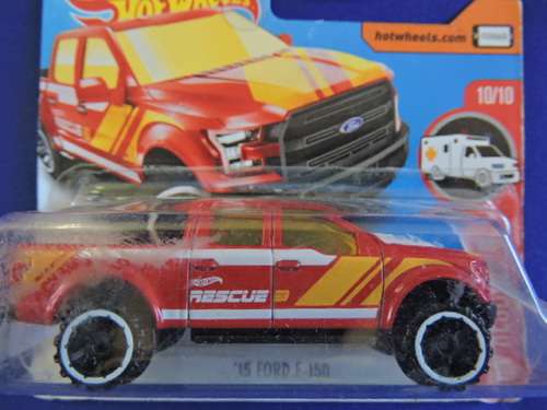 Hot Wheels FORD F-150 ( Rescue Red ) # BAKKIE BONANZA #.......