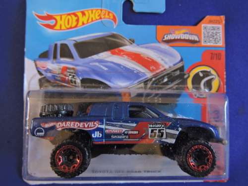 Hot Wheels TOYOTA Off-Road Truck Pickup ( Blue ) # BAKKIE BONANZA #..........