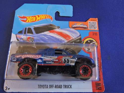 Hot Wheels TOYOTA Off-Road Truck Pickup ( Blue ) # BAKKIE BONANZA #..........