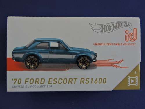 Hot Wheels FORD Escort RS1600 ( LIMITED id Collectable )...