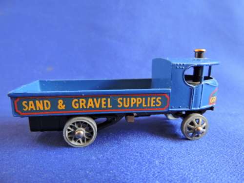 Matchbox Models of Yesteryear series by Lesney No4 Sentinel Steam Wagon Sand and Gravel Supplies
