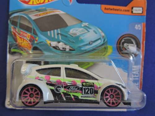 Hot Wheels FORD Fiesta ( Race Team White ).