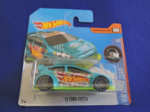 Hot Wheels FORD Fiesta ( Hotwheels Sea Blue ).