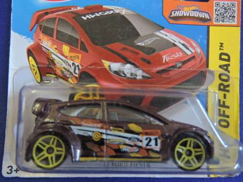 Hot Wheels FORD Fiesta ( Plum 21 )..