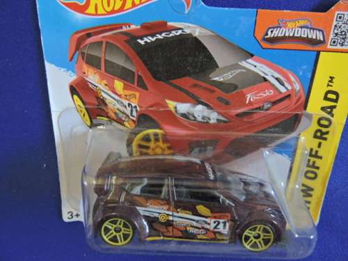 Hot Wheels FORD Fiesta ( Plum 21 )..