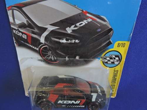Hot Wheels FORD Focus RS ( Black KONI ) ....