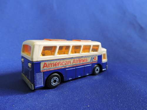Matchbox Superfast 65 AIRPORT COACH Bus Lesney (American Airlines) like Hot Wheels