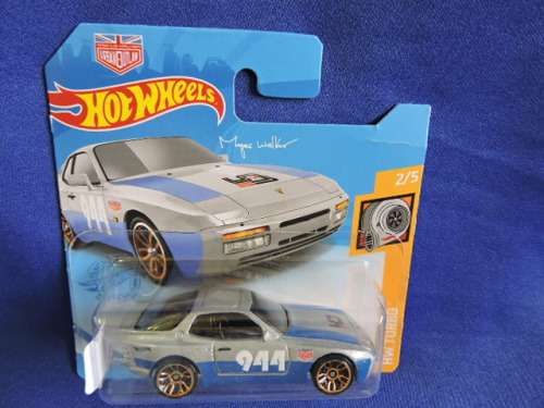 Hot Wheels PORSCHE 944 TURBO ( Blue and Grey 944 )