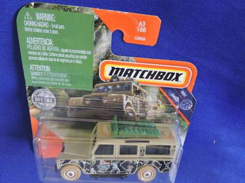 Matchbox LAND ROVER GEN 11 ( Camo Grey Green roof rack ) Like Hot Wheels.....