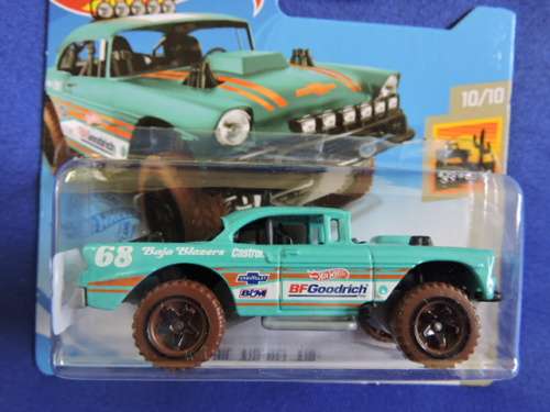 Hot Wheels CHEVY CHEVROLET BIG-AIR BEL-AIR  ( Green ) # BLOW OUT CHEVY SALE #...