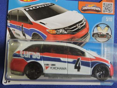 Hot Wheels HONDA ODYSSEY ( White  Yokohama #4 )  # HW BLOW OUT SALE #