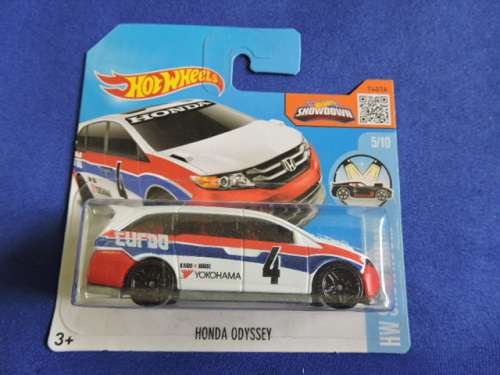 Hot Wheels HONDA ODYSSEY ( White  Yokohama #4 )  # HW BLOW OUT SALE #