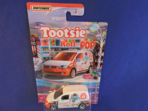 Matchbox VOLKSWAGEN VW CADDY Delivery ( TOOTSIE Roll and Pop ) Like Hot Wheels....