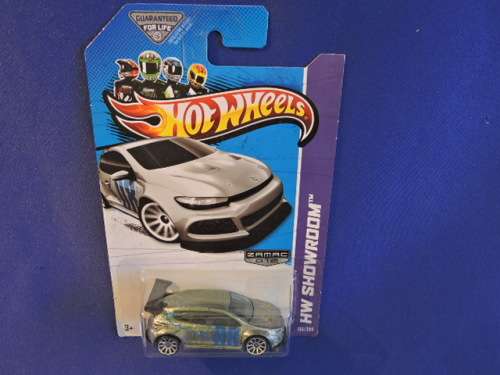 Hot Wheels Volkswagen VW SCIROCCO GT 24 ( ZAMAC ) Long Card......