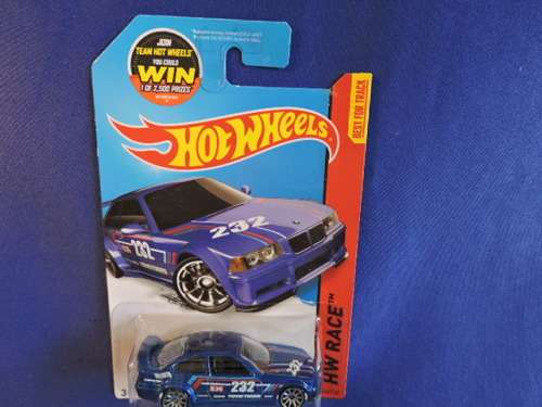 Hot Wheels BMW M3 ( E36 Purple #232 ).....