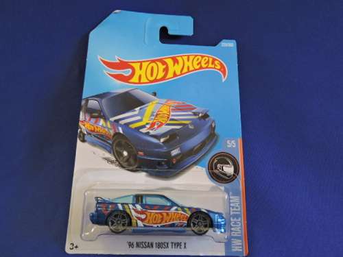 Hot Wheels NISSAN 180 SX Type X ( Hot Wheels Blue ) Like Datsun