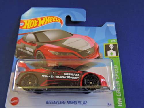 Hot Wheels NISSAN LEAF NISMO RC 02 (Red) Like Datsun