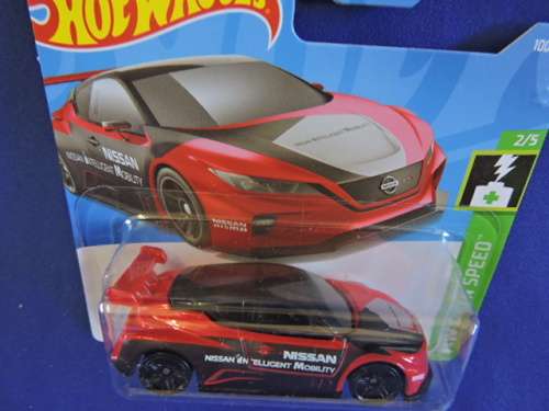 Hot Wheels NISSAN LEAF NISMO RC 02 (Red) Like Datsun