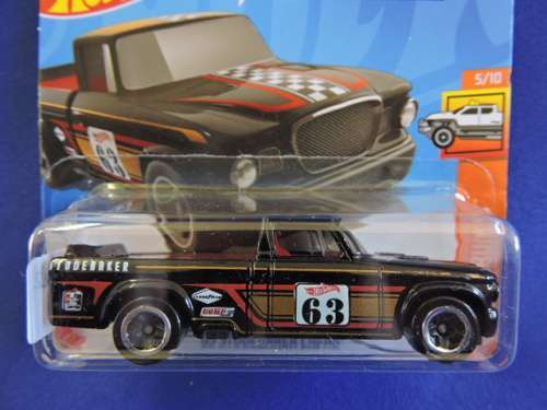 Hot Wheels 63 STUDEBAKER CHAMP Pick up  Bakkie ( Black 63 )  Like Ford