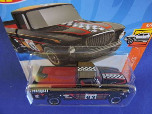 Hot Wheels 63 STUDEBAKER CHAMP Pick up  Bakkie ( Black 63 )  Like Ford