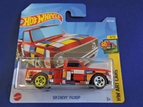Hot Wheels CHEVY CHEVROLET Bakkie Pick Up ( Art Car )