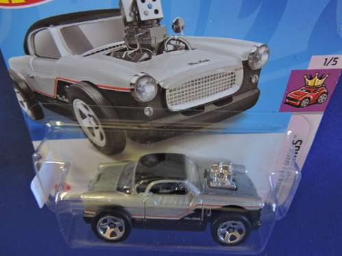 Hot Wheels THE NASH ( Silver ) Short Card .
