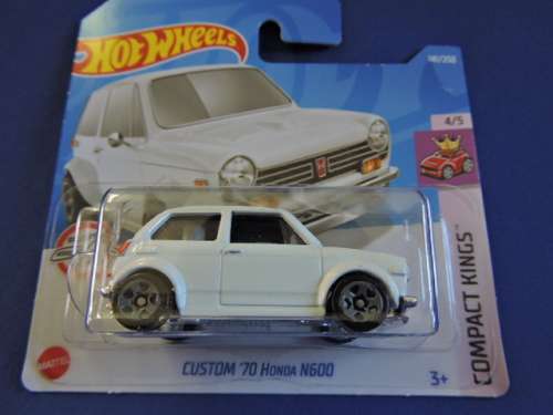 Hot Wheels HONDA N600 ( White ) Short Card