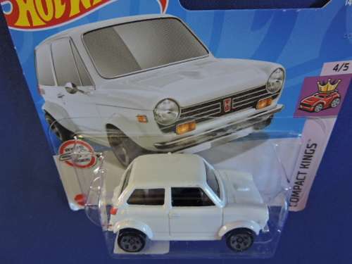 Hot Wheels HONDA N600 ( White ) Short Card