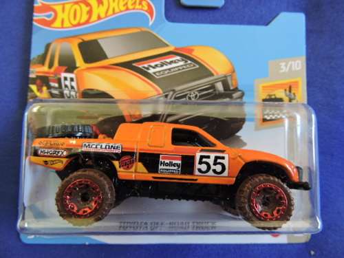 Hot Wheels TOYOTA  OFF-ROAD TRUCK Pick up ( Orange 55 )