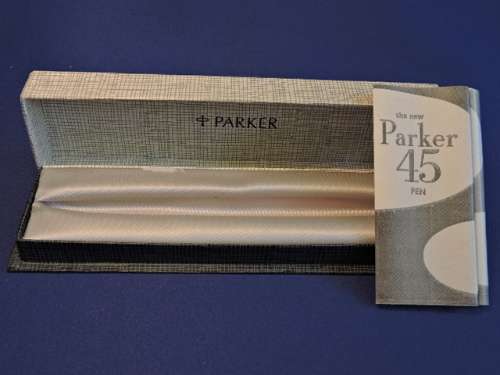 PARKER 45 Fountain Pen Original box and pamphlet only