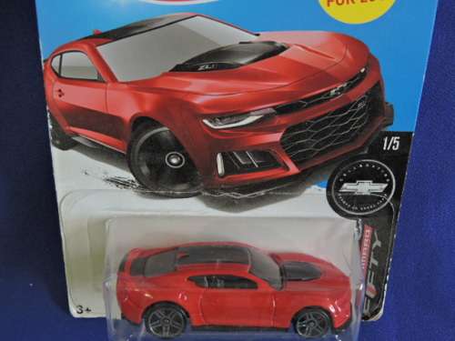 Hot Wheels Chevy Chevrolet Camaro ZL1 ( Red )  # BLOW OUT CHEVY SALE #