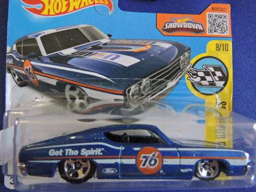 Hot Wheels FORD Torino Talladega ( Blue  #76 ).