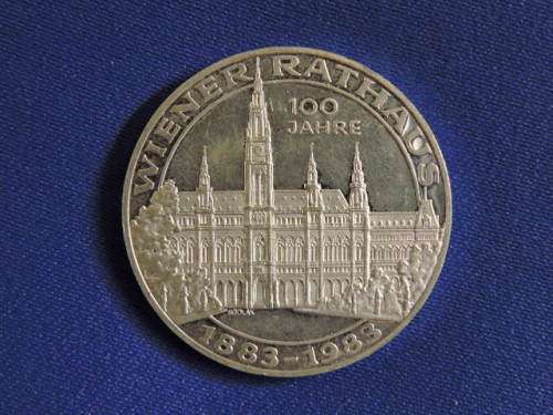 500 Shilling AUSTRIA SILVER coin 1983 Crown like  # CRAZY BARGAIN COIN  #